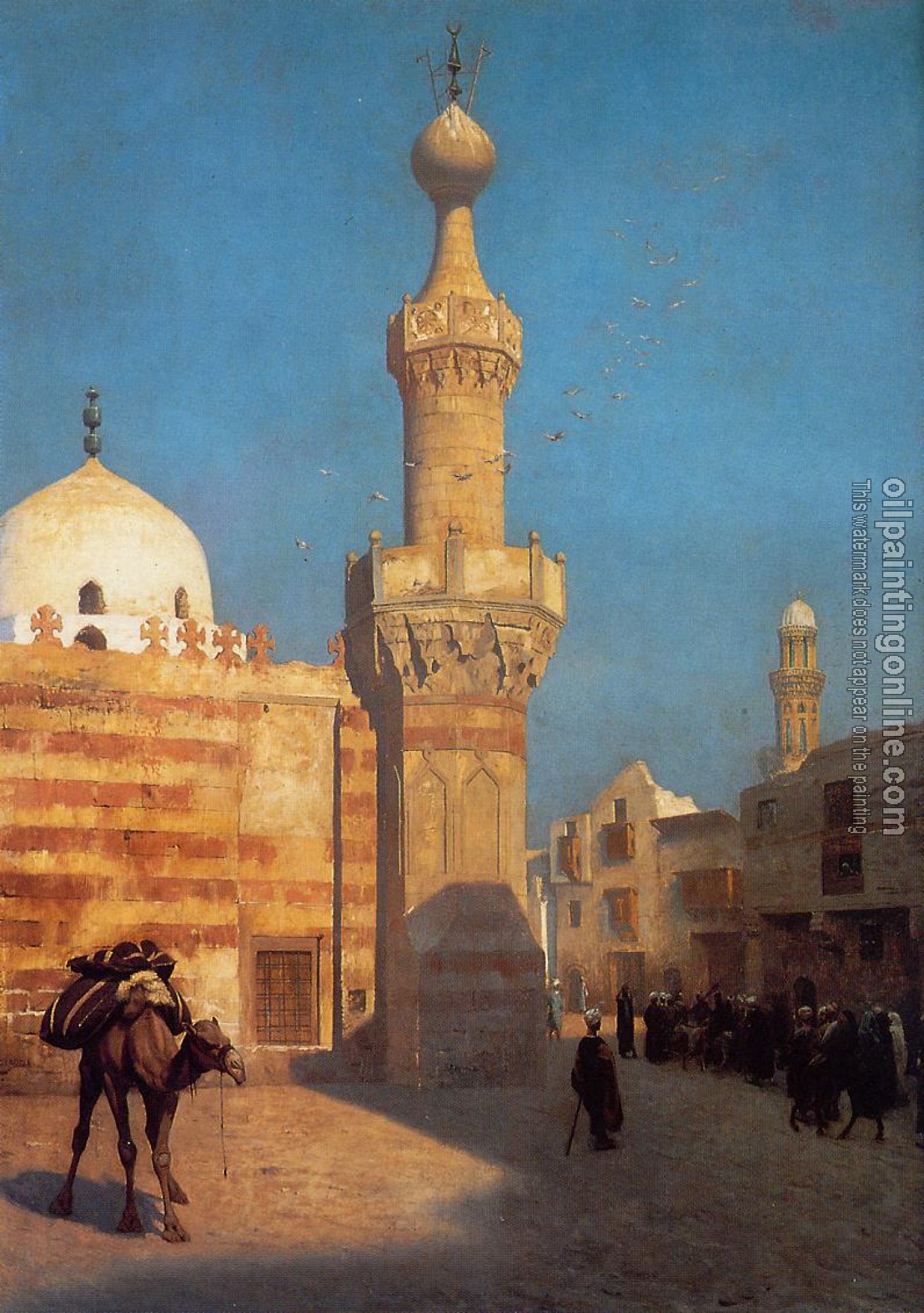 Gerome, Jean-Leon - Scene in Cairo